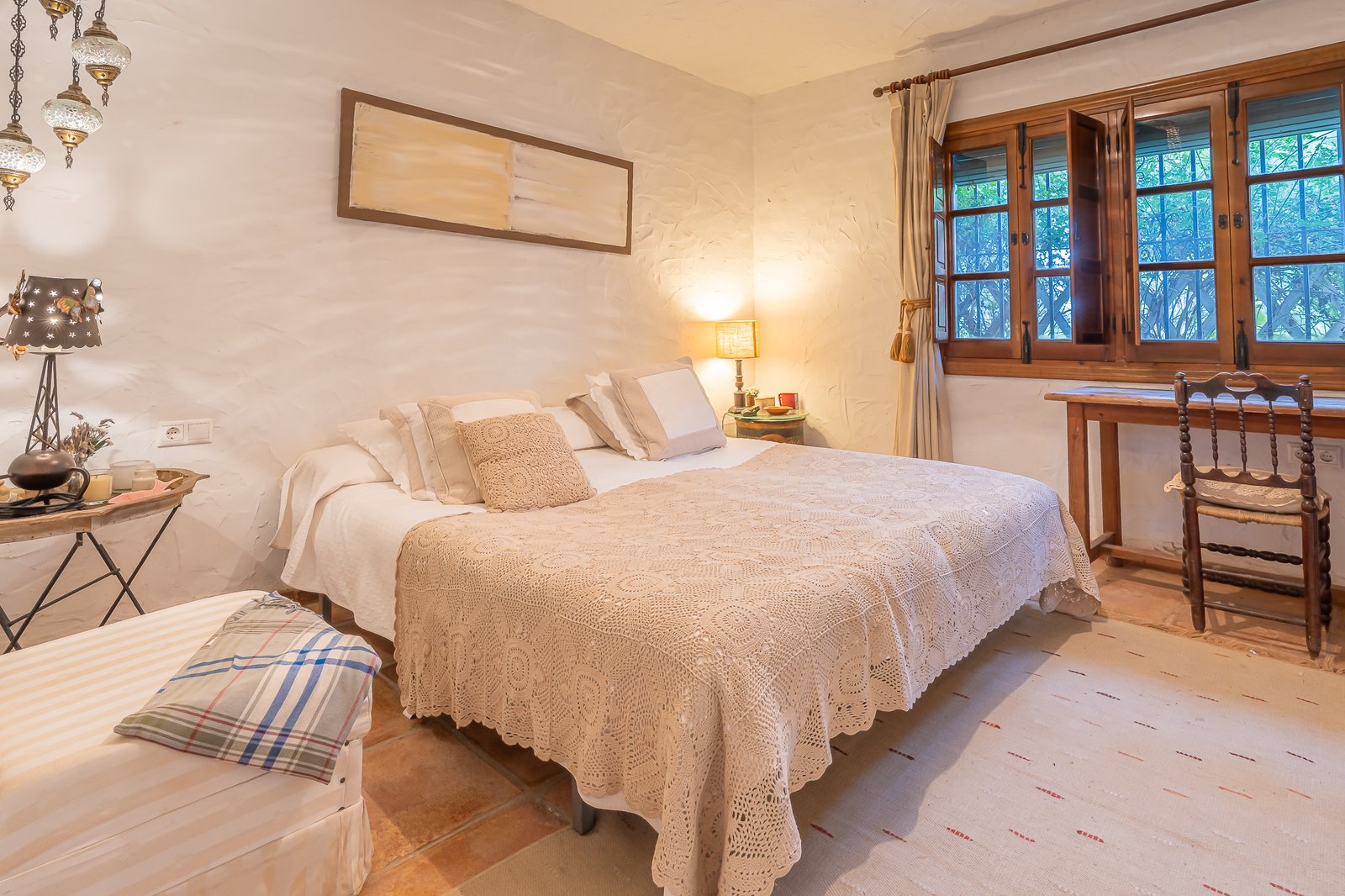 Dormitorio del cortijo