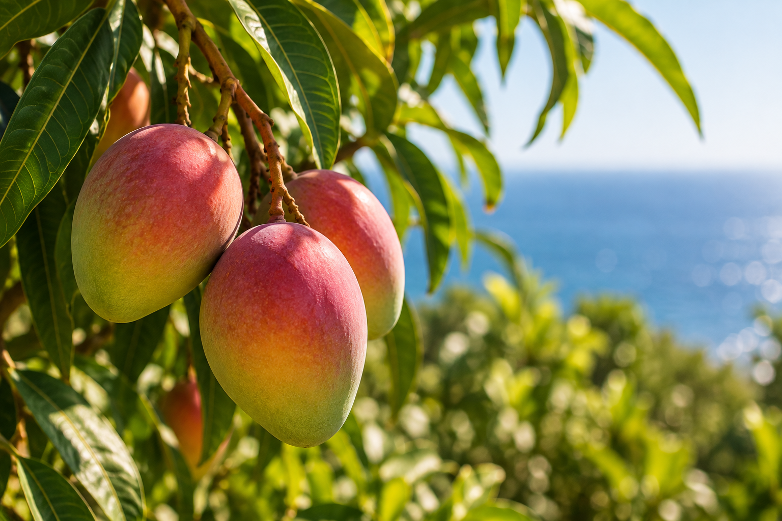 Cultivo subtropical de mangos